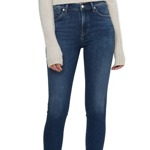 NWOT aritzia Citizen of humanity rocket medium denim 28 - Picture 5 of 11
